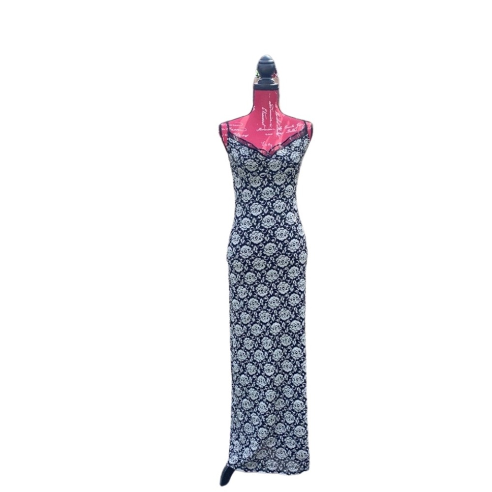 Whimsigoth  Y2k 90's Style Slip  Dress Size M